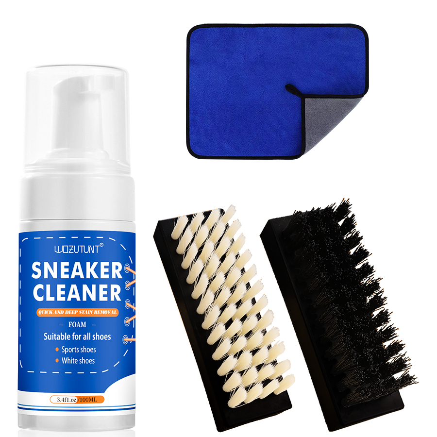 Sneaker Care Products - White Shoe Cleaner Kit for Sneakers
