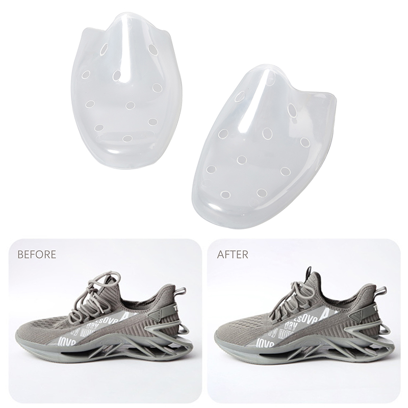 Crease Protector Toe - 1 Pair Shoe Stretcher Anti-Wrinkle Crease