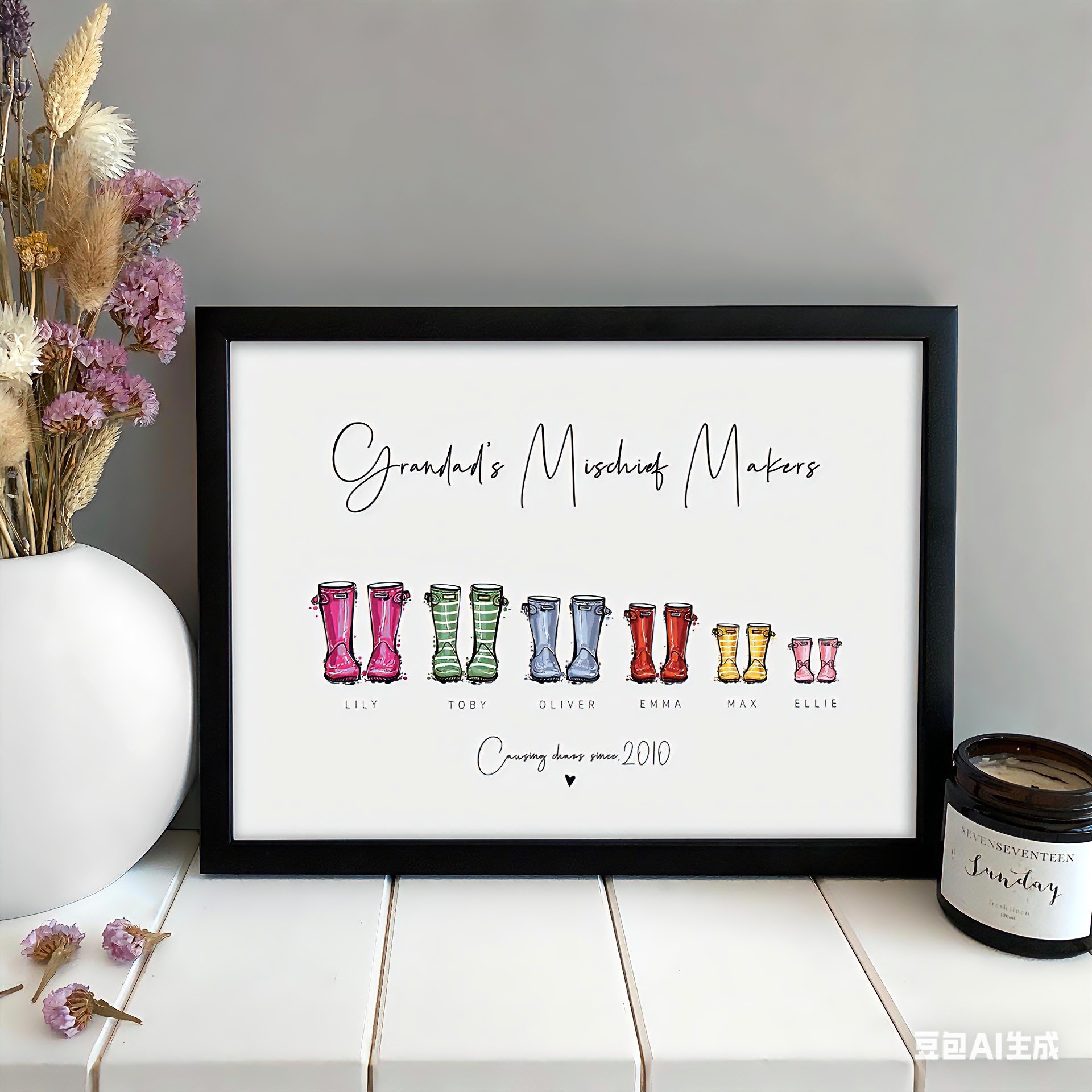 Personalised Family Wellie Pos - Waterproof Spray Shoe ulasan dan harga