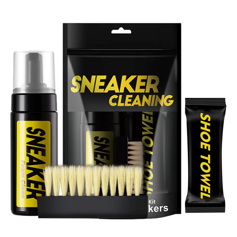 1 set Shoes Cleaner foam dry c - On Sneaker Care ulasan dan harga