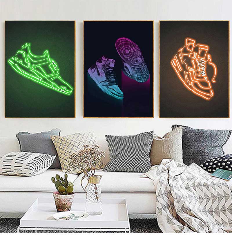 Fashion Graffiti Sneakers Wall - Waterproof Spray Shoe ulasan dan harga