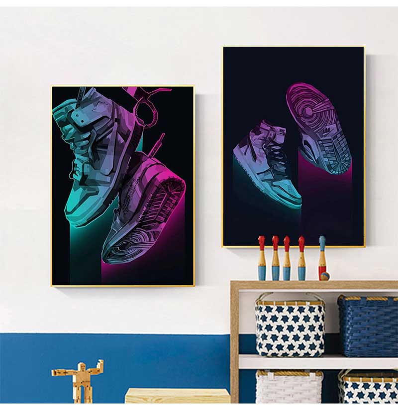 Fashion Graffiti Sneakers Wall - Waterproof Spray Shoe ulasan dan harga