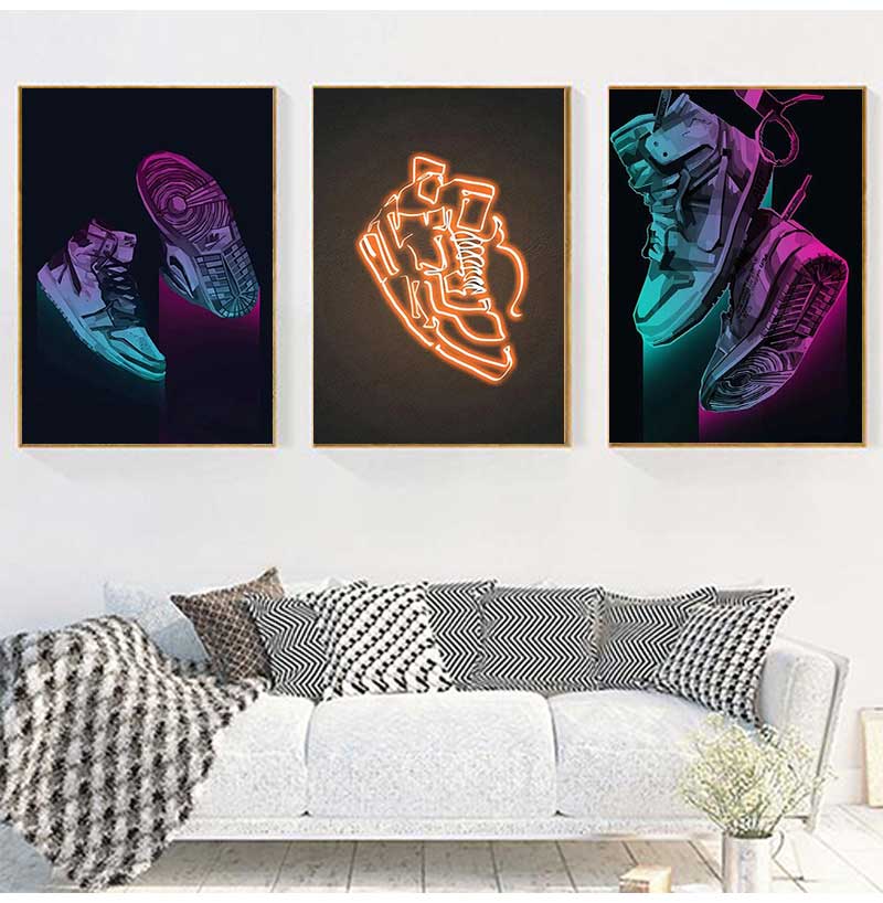 Fashion Graffiti Sneakers Wall - Waterproof Spray Shoe ulasan dan harga