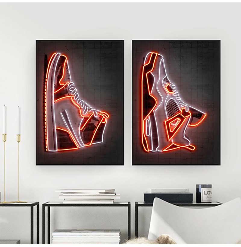 Fashion Graffiti Sneakers Wall - Waterproof Spray Shoe ulasan dan harga