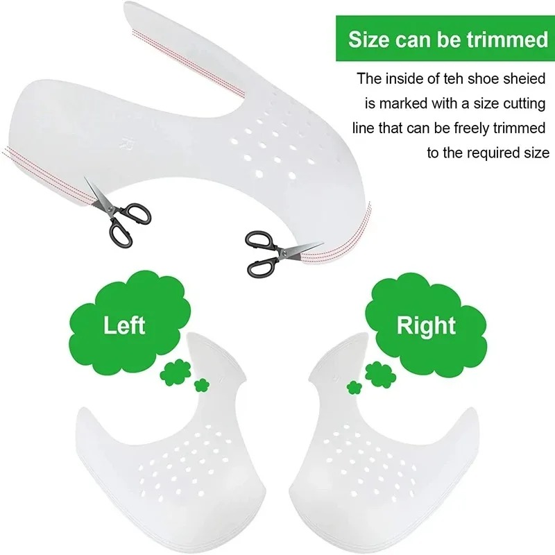 1 Pair Crease Protector Shoe A - Crease Protector Toe ulasan dan harga