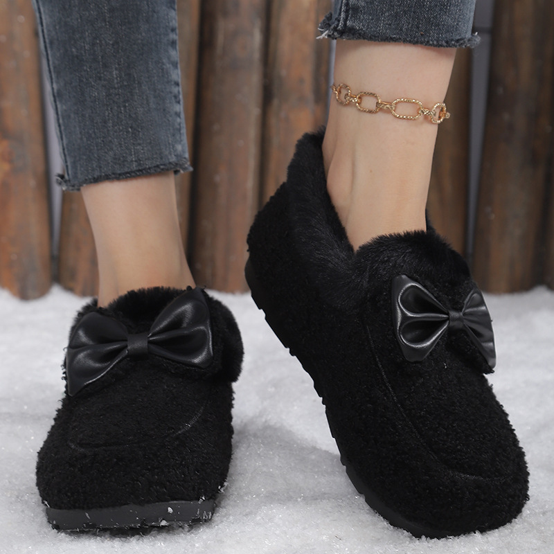 Women Winter Warm Shoes Plush  - Insole Memory Foam ulasan dan harga