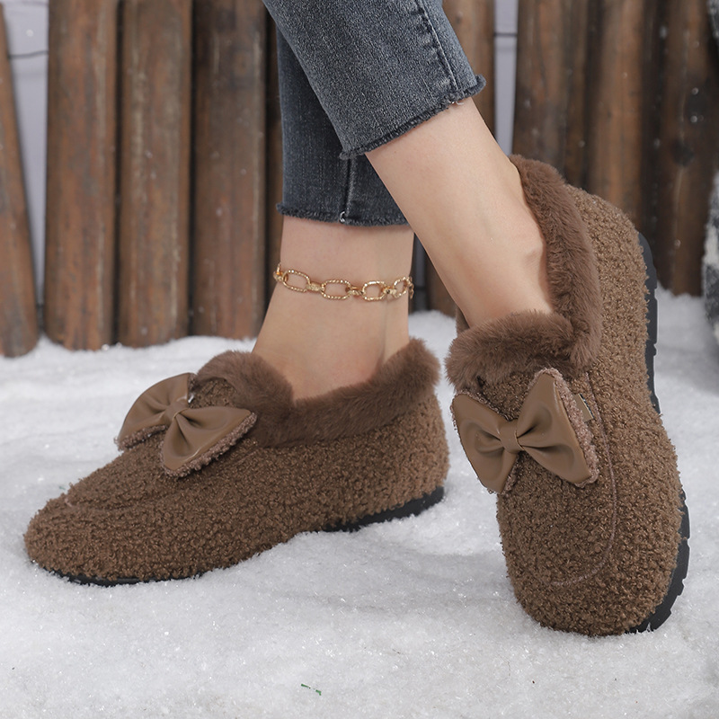 Women Winter Warm Shoes Plush  - Insole Memory Foam ulasan dan harga