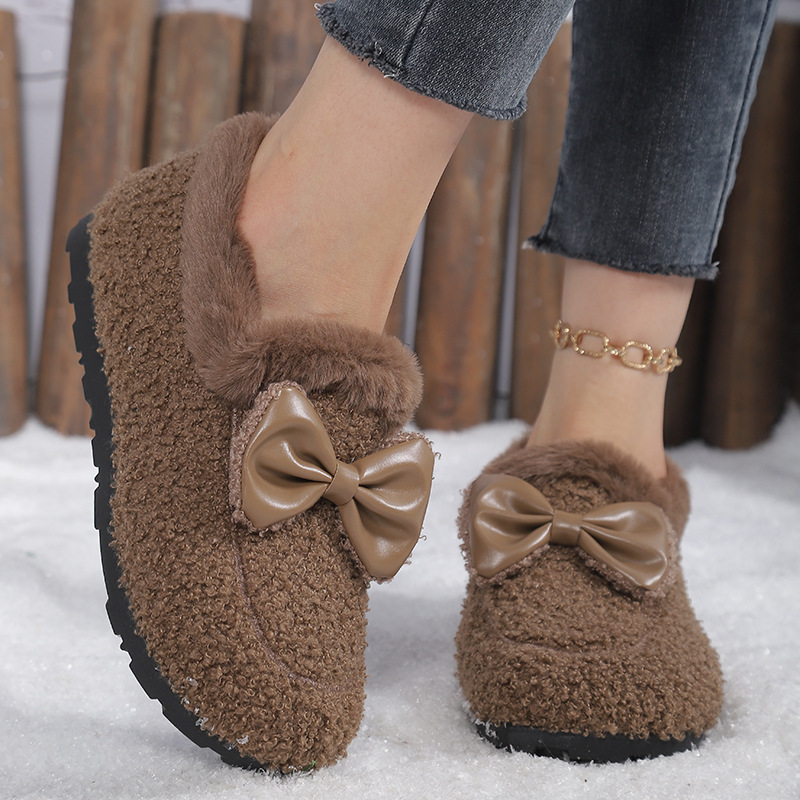 Women Winter Warm Shoes Plush  - Insole Memory Foam ulasan dan harga
