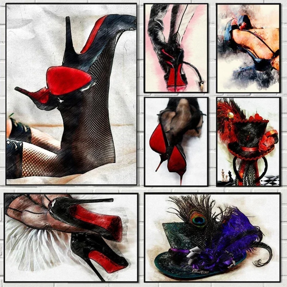 Modern Women Black High Heels  - Waterproof Spray Shoe ulasan dan harga