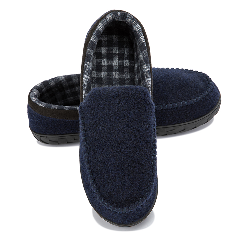 Men Cotton Slippers Microsuede - Insole Memory Foam ulasan dan harga