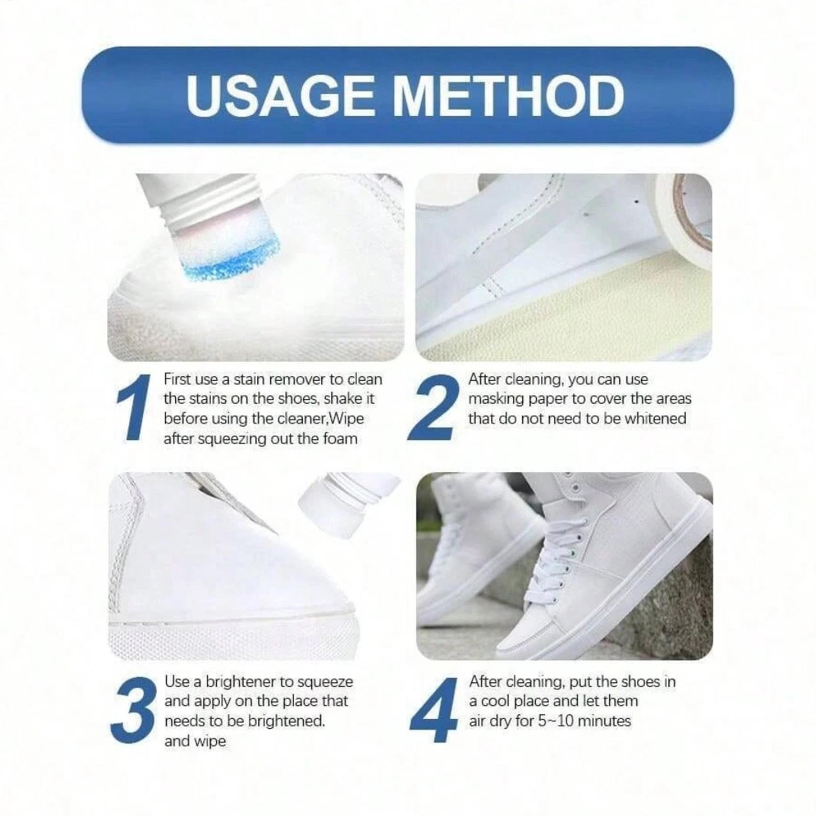 No-Wash Foam Shoes Cleaner 100 - Sneaker Care Products ulasan dan harga
