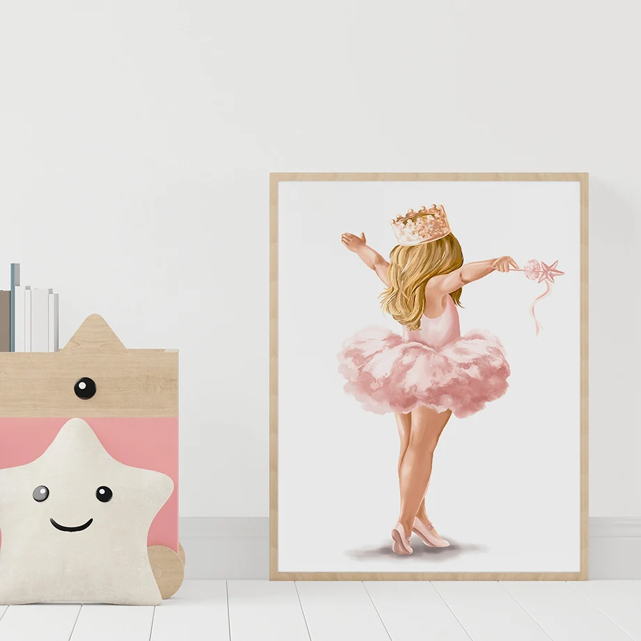 Watercolor Ballet Girls Shoes  - Waterproof Spray Shoe ulasan dan harga