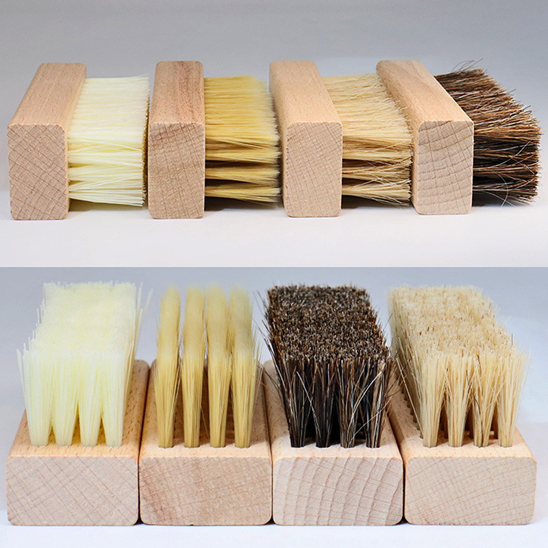 Useful Wood Handle Shoe Brush  - Sneaker Cleaning Kit ulasan dan harga