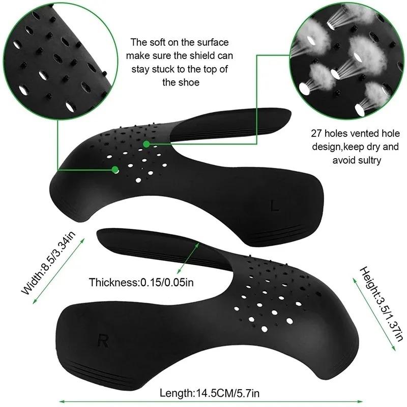 4/8Pcs Shoes Crease Protector  - Crease Protector Toe ulasan dan harga