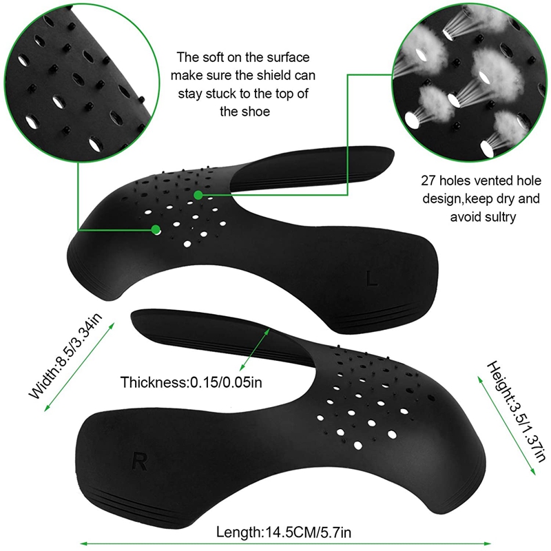 4Pcs Crease Protector Shoe Hea - Crease Protector Toe ulasan dan harga