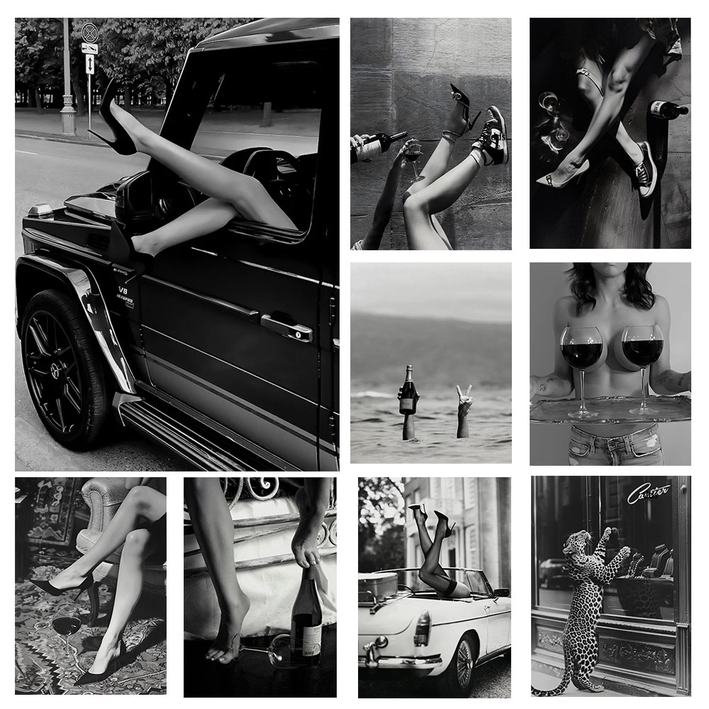 Black and White Luxury Cars, S - Waterproof Spray Shoe ulasan dan harga